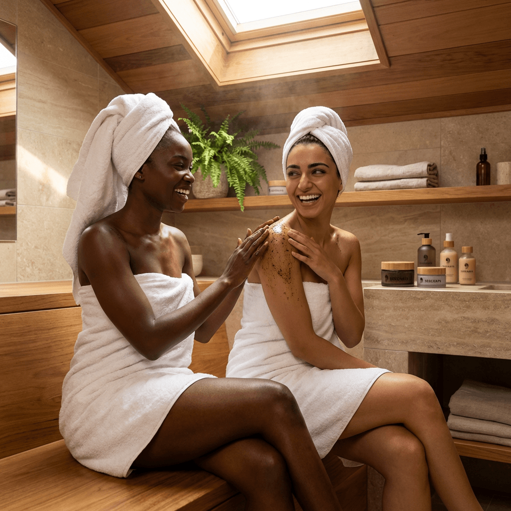 Serenaya handcrafted body care — small batch production